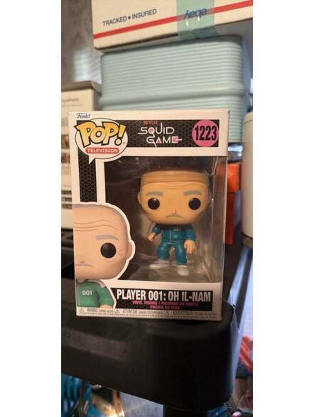 Funko Pop! Television Squid Game Player 001 Oh Il-Nam Vinyl Figure